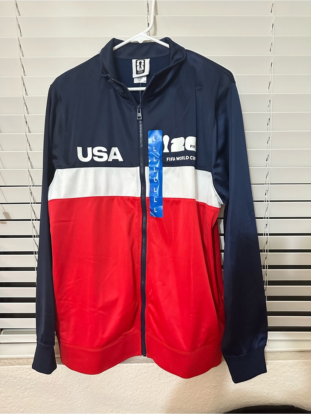 USA FIFA World Cup Colorblock Track Jacket - Navy/Red/White